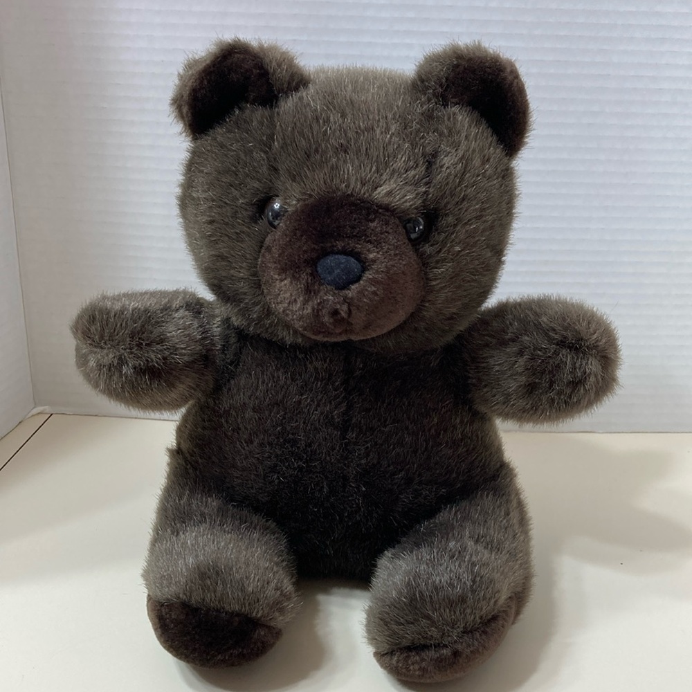 ASI It’s All Greek To Me Brown Bear Plush Stuffed Animal Vintage